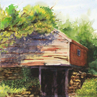 Old Barn by Ana Hedberg